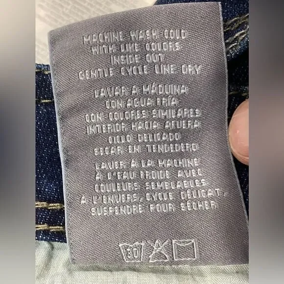 Melissa McCarthy Seven7 Classic Bootcut Stretch Denim Jeans 26W Dark Wash NWT - Picture 8 of 11